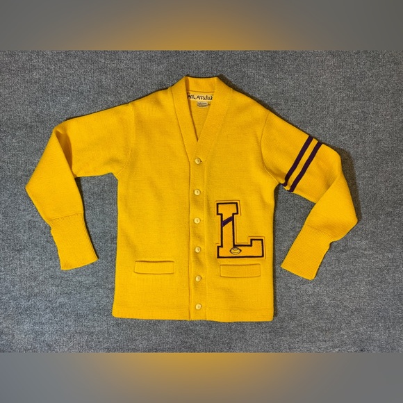 Florence Knitting Mills Other - VTG Mens Knitted button up sweater by Florence Knitting Mills Los Ángeles Size M